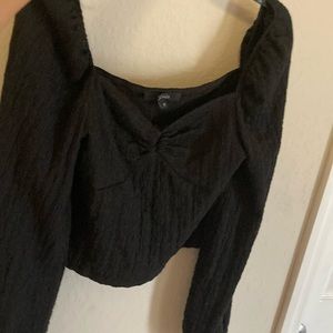 GB fashion crop long sleeve